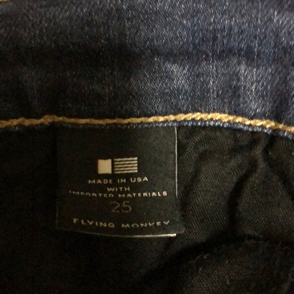 Flying Monkey Jeans, size 24 in medium wash - Picture 4 of 4